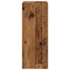 vidaXL antik fa sz&iacute;nű szerelt fa k&ouml;nyvespolc 40 x 30 x 77 cm