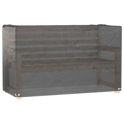 vidaXL 2 db téglalap alakú kerti bútorhuzat 8 fűzőlyukkal 170x94x70 cm