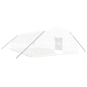 vidaXL feh&eacute;r ac&eacute;lv&aacute;zas melegh&aacute;z 60 m&sup2; 10 x 6 x 2,85 m