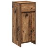 vidaXL F&uuml;rdőszoba Sz&eacute;k&eacute;ny Antik Fa 35 x 36,5 x 85 cm Szerelt Fa