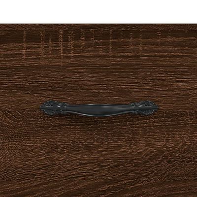 vidaXL barna tölgyszínű szerelt fa cipősszekrény 102x36x60 cm
