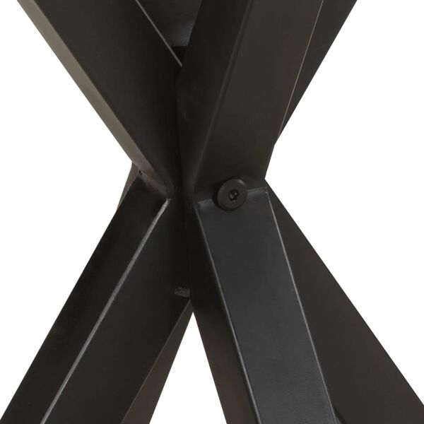 vidaXL tömör mangófa kisasztal 48 x 48 x 56 cm