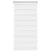 vidaXL feh&eacute;r zebra rol&oacute; 60,9 x 120 cm sz&ouml;vetsz&eacute;less&eacute;g 56,7 cm