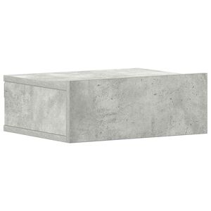 vidaXL betonsz&uuml;rke szerelt fa f&uuml;ggő &eacute;jjeliszekr&eacute;ny 40 x 30 x 15 cm