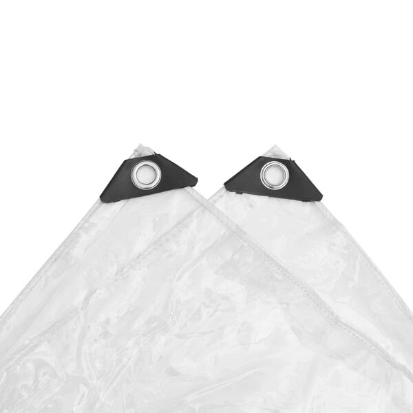 vidaXL Ponyva f&eacute;mf&uuml;lekkel &Aacute;tl&aacute;tsz&oacute; 2 x 2 m Polietil&eacute;n