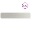 vidaXL Fűszeg&eacute;lyez&eacute;s 30 db 20 x 103 cm Rozsdamentes Ac&eacute;l Ez&uuml;st
