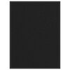 vidaXL l&aacute;bt&ouml;rlő fekete 90x120 cm
