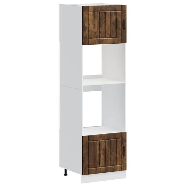 vidaXL Lucca 2 db f&uuml;st&ouml;lt t&ouml;lgy sz&iacute;nű szerelt fa s&uuml;tőszekr&eacute;nyek