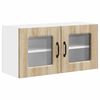vidaXL Mosogat&oacute;g&eacute;p panel Kalmar Sonoma t&ouml;lgy 80 x 31 x 40 cm Faanyag