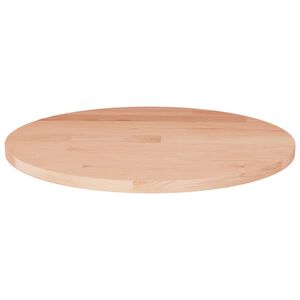 vidaXL kerek kezeletlen t&ouml;m&ouml;r t&ouml;lgyfa asztallap &Oslash;30 x 1,5 cm