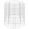 vidaXL horganyzott vas gabion magas&aacute;gy&aacute;s 120 x 50 x 50 cm