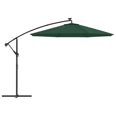 vidaXL zöld konzolos napernyő csereponyva 300 cm