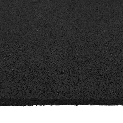 vidaXL fekete rezgéscsillapító mosógépszőnyeg 60 x 60 x 1 cm