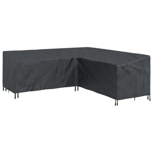 vidaXL B&uacute;tor takar&oacute; Fekete 220 x 220 x 80 cm 420D Oxford Sz&ouml;vet