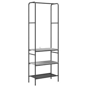 vidaXL Ruhafog&oacute; Sz&uuml;rke sonoma 60 x 30 x 171 cm Szerelt Fa