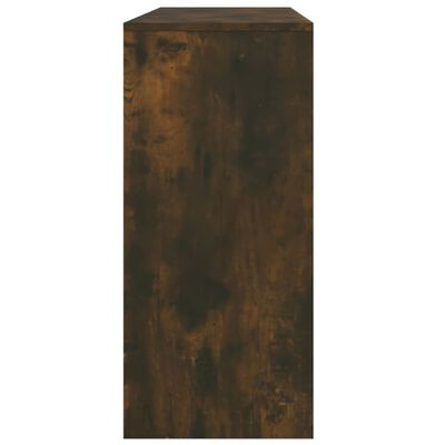 vidaXL füstös tölgy színű forgácslap tálalóasztal 100 x 35 x 76,5 cm