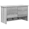 vidaXL Fali Kab&aacute;thorog Falra szerelhető Sz&uuml;rke Sonoma 50 x 20 x 30 cm