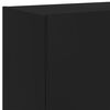 vidaXL fekete fali TV-szekr&eacute;ny LED-vil&aacute;g&iacute;t&aacute;ssal 80x35x41 cm