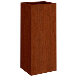 vidaXL corten ac&eacute;l n&ouml;v&eacute;nytart&oacute; 32x29x75 cm