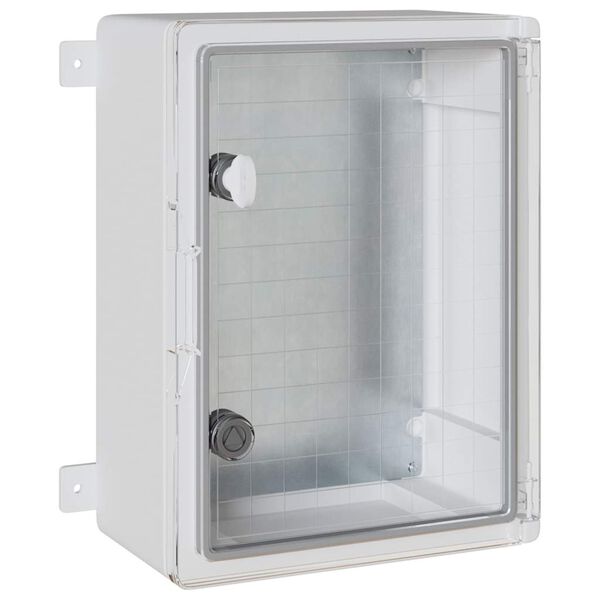 vidaXL Vez&eacute;rlőszekr&eacute;ny Sz&uuml;rke 30 x 19,5 x 40 cm ABS Műanyag