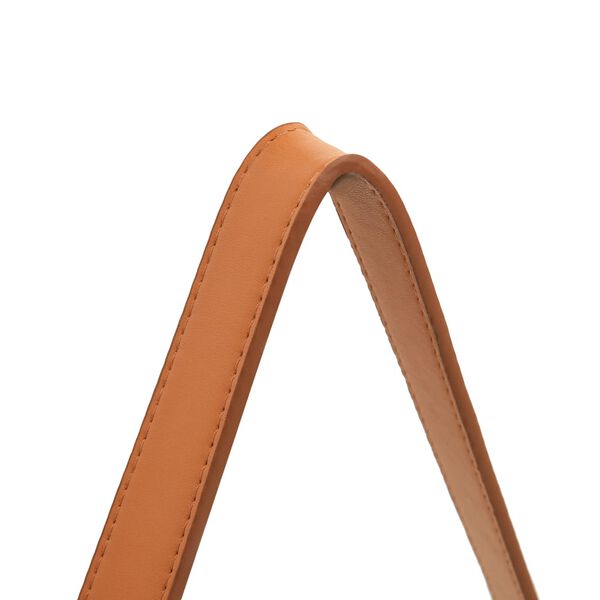 vidaXL fekete fali tükör pánttal 40 cm