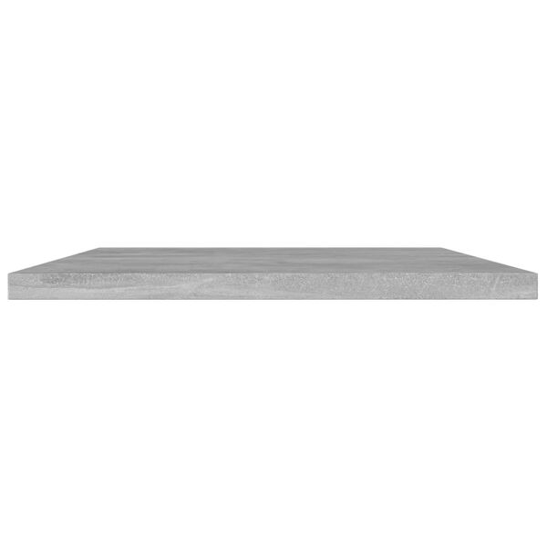 vidaXL 8 db betonszürke forgácslap könyvespolc 100 x 20 x 1,5 cm
