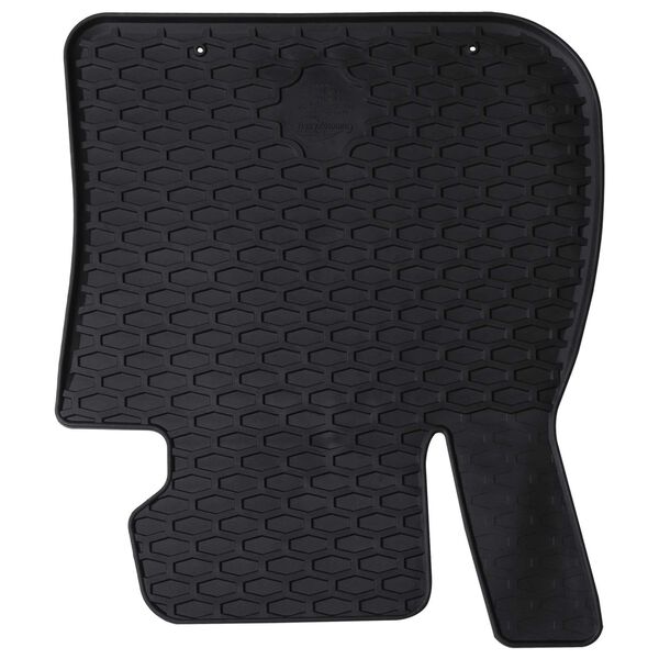 vidaXL Aut&oacute;szőnyeg 4 pcs Fekete BMW 1er 2017-hez megfelelő Gumi