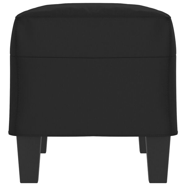 vidaXL fekete mikroszálas szövet pad 70 x 35 x 41 cm