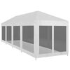 vidaXL partis&aacute;tor 10 h&aacute;l&oacute;s oldalfallal 12 x 3 m