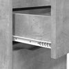 vidaXL &Eacute;jjeliszekr&eacute;nyek 2 pcs Beton Sz&uuml;rke 40 x 30 x 467 cm Faanyag
