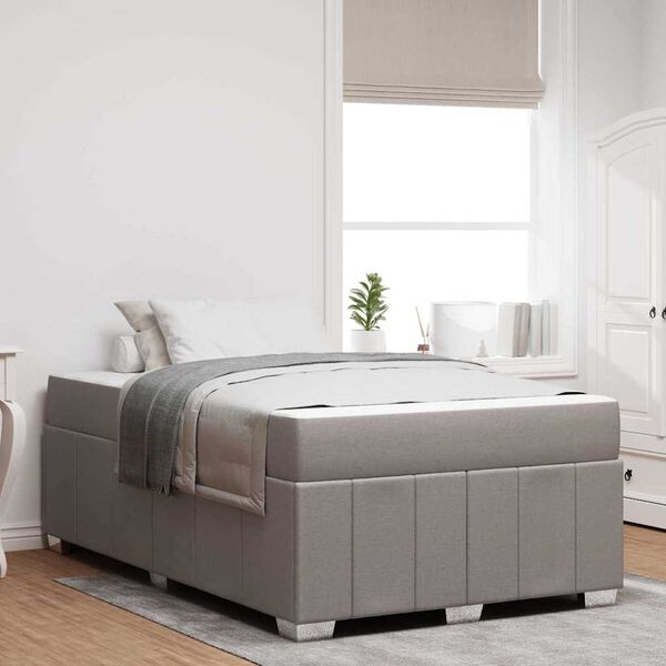 vidaXL &Aacute;gykeret matracmal T&oacute;psz&iacute;nű 120 x 200 cm sz&ouml;vet