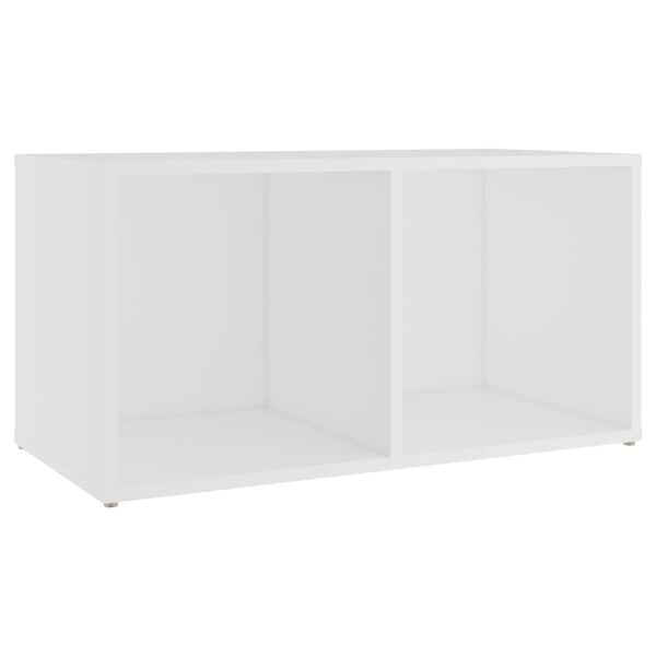 vidaXL 4 db fehér szerelt fa TV-szekrény 72 x 35 x 36,5 cm