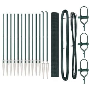 vidaXL Hevederes dr&oacute;tker&iacute;t&eacute;s t&uuml;sk&eacute;kkel 25 x 1,2 m PVC-bevonatos Ac&eacute;l