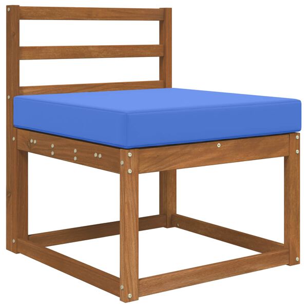 vidaXL K&uuml;lt&eacute;ri kanap&eacute; p&aacute;rna T&uuml;rkiz 60 x 60 x 8 cm Poli&eacute;szter