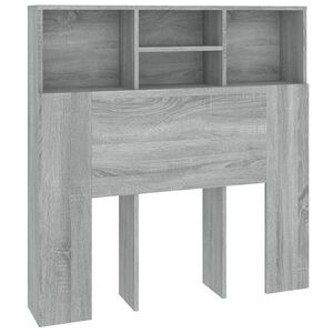 vidaXL sz&uuml;rke sonoma &aacute;thidal&oacute; szekr&eacute;ny 100 x 19 x 103,5 cm