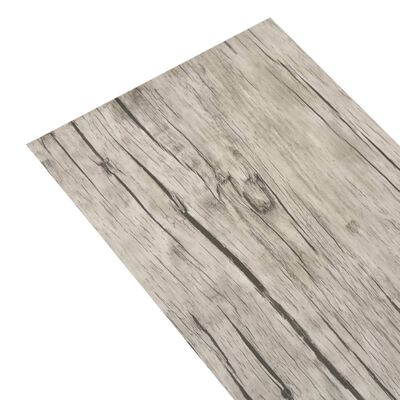vidaXL világos tölgy öntapadó 2 mm-es PVC padló burkolólap 5,02 m²