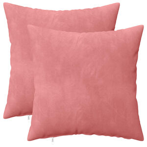 vidaXL P&aacute;rna huzat 2 pcs HEERLEN R&oacute;zsasz&iacute;n 30 x 30 cm B&aacute;rsony