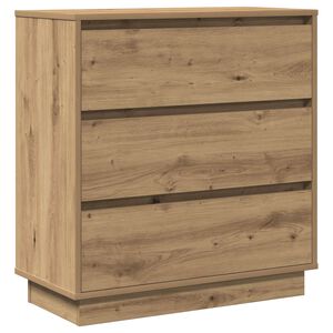 vidaXL &Eacute;jjeliszekr&eacute;ny Artisan t&ouml;lgy 71 x 34,5 x 75 cm Szerelt fa