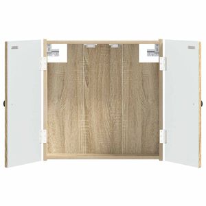 vidaXL Darts szekr&eacute;ny EDE Sonoma T&ouml;lgy 52,5 x 10,5 x 53,5 cm