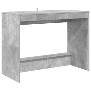vidaXL &Aacute;gy&iacute;r&oacute;asztal Betonsz&uuml;rke Szerelt Fa 100 x 45 x 75 cm
