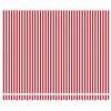vidaXL Napernyő Piros &eacute;s Feh&eacute;r 400 x 300 x 165 cm Pamut &eacute;s Alum&iacute;nium