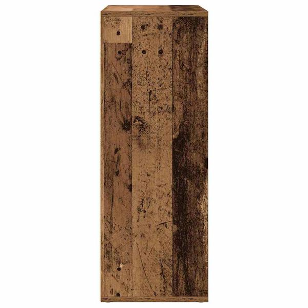 vidaXL Sz&eacute;f fi&oacute;kkal R&eacute;gi fa 60 x 31 x 84 cm Faanyag