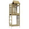 vidaXL J&aacute;t&eacute;k Torny Barna 52,5 x 85 x 238 cm Szil&aacute;rd Impregn&aacute;lt Fa
