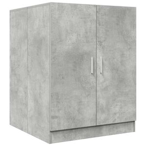vidaXL betonsz&uuml;rke mos&oacute;g&eacute;pszekr&eacute;ny 70,5 x 71,5 x 91,5 cm