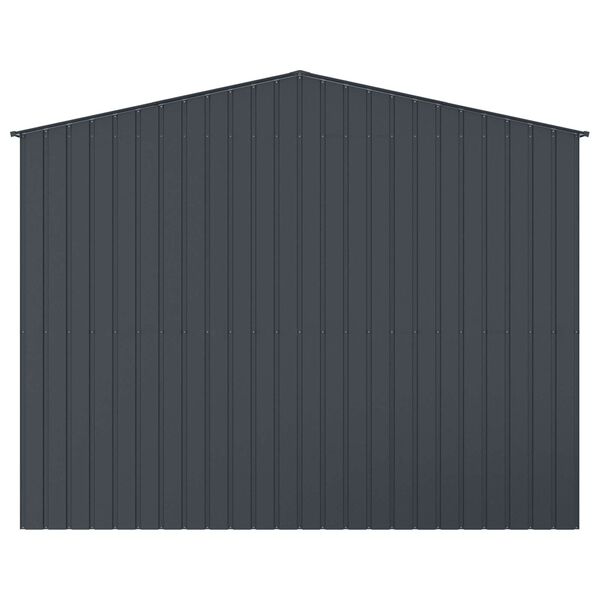 vidaXL Mad&aacute;r kalitka Antracit 215 x 310 x 247 cm Horganyzott ac&eacute;l