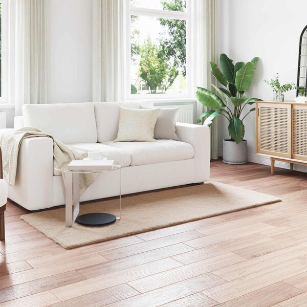 vidaXL Mű Ny&uacute;l Szőr Szőnyeg Olite T&oacute;psz&iacute;nű 100 x 200 cm Poli&eacute;szter