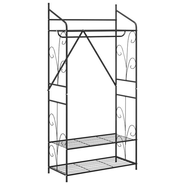 vidaXL Nyitott Szekr&eacute;ny Egysz&iacute;nű 78 x 36 x 158 cm