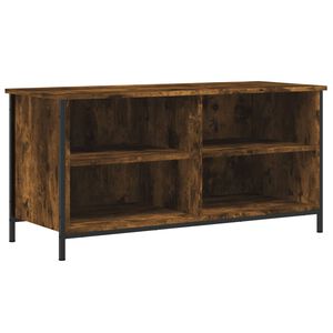vidaXL f&uuml;st&ouml;s t&ouml;lgy sz&iacute;nű szerelt fa TV-szekr&eacute;ny 100x40x50 cm
