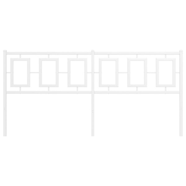 vidaXL feh&eacute;r f&eacute;m csere fejt&aacute;mla 180 cm