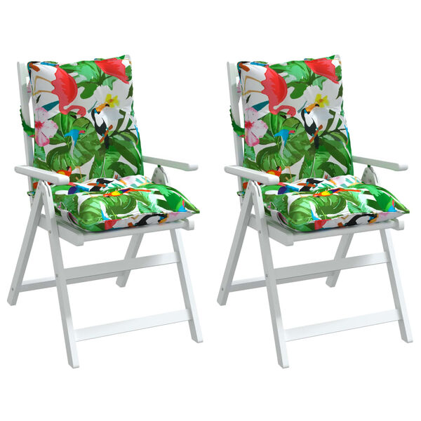 vidaXL 2 db t&ouml;bbsz&iacute;nű oxford sz&ouml;vet alacsony h&aacute;tt&aacute;ml&aacute;j&uacute; sz&eacute;kp&aacute;rna